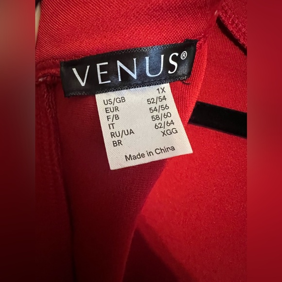 VENUS Women’s Red Dress - Picture 5 of 6